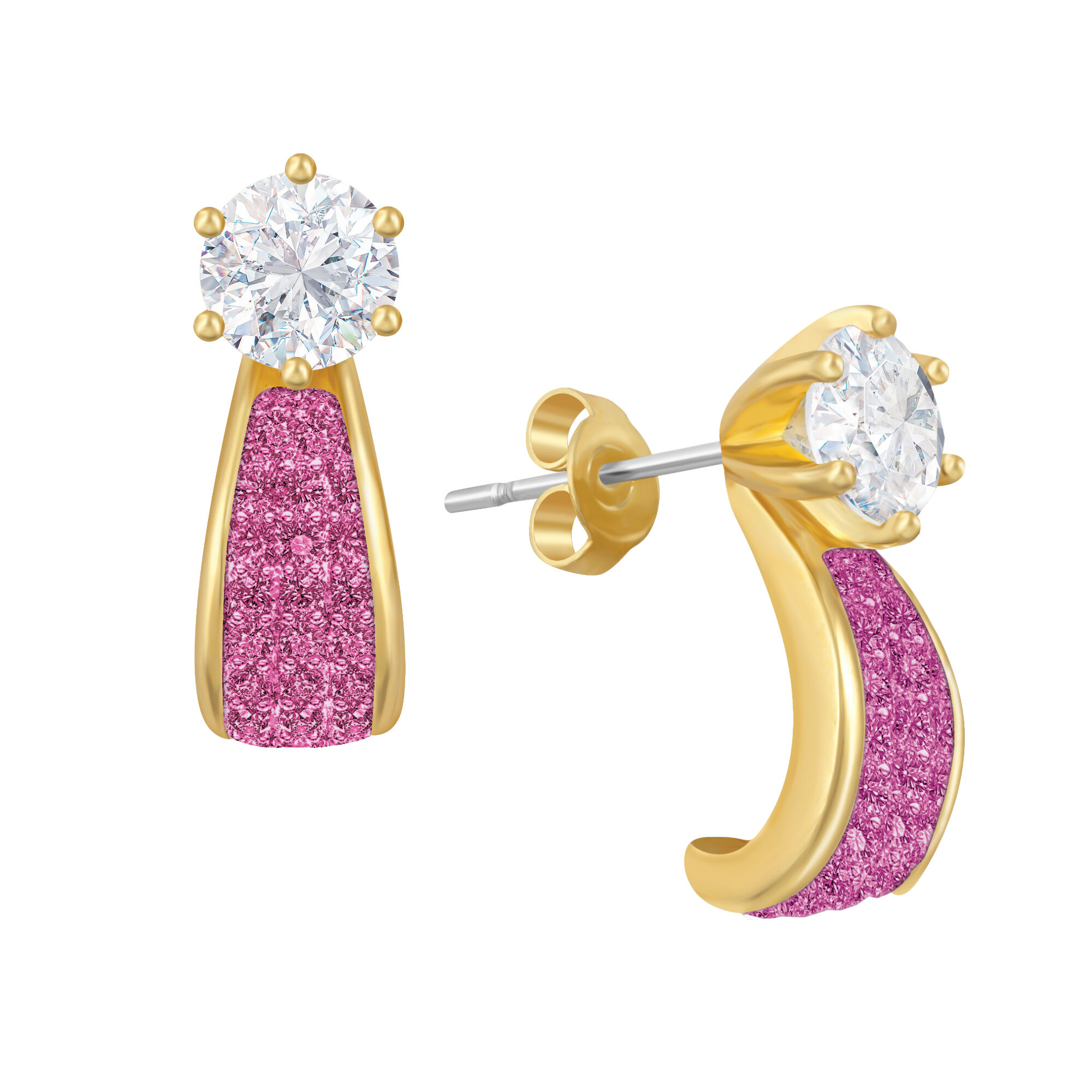 Birthstone Fire Earrings 2581 0052 j october