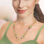 Bouquet of Beauty Necklace Earring Set 10057 0019 m model