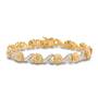 A Dozen Roses Birthstone  Diamond Bracelet 6684 001 8 13