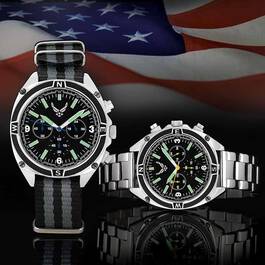 The US Air Force Chronograph Watch 4931 002 2 3