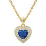 Sapphire Blue & Sensational Golden Pendant Collection, Sapphire Blue Sensational Golden Pendant Collection 12431 0012 c pendant