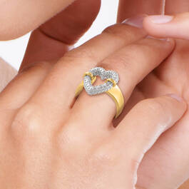 Diamond Heart Ring 12254 0016 m model