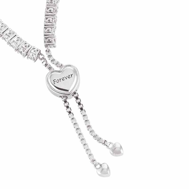 Forever Loved Daughter Tennis Bracelet  Bonus Earrings 6472 001 4 5
