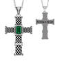 Be Strong Birthstone Cross Pendant 6524 0020 a main may