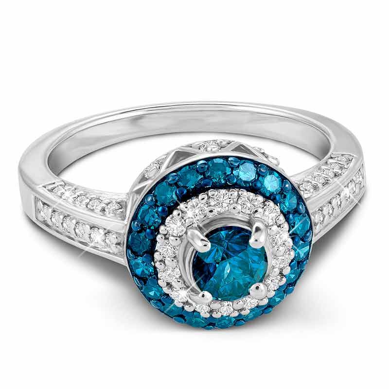 The Blue Diamond Cathedral Ring 6250 001 2 2