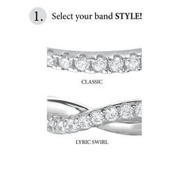 Sincerely Yours Custom Ring Set 11341 0013 a first