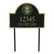 US Army Address Plaque 5718 001 0 1