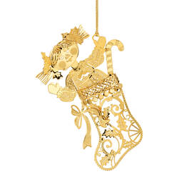 The 2023 Gold Christmas Ornament Collection 10312 0036 k stocking