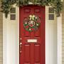 Happy Howlidays Personalized Lighted Christmas Wreath 1316 003 1 2