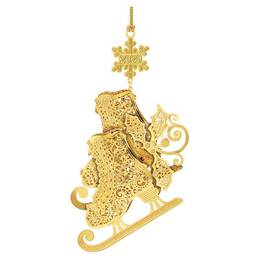 Annual Gold Christmas Ornament 0819 021 7 1