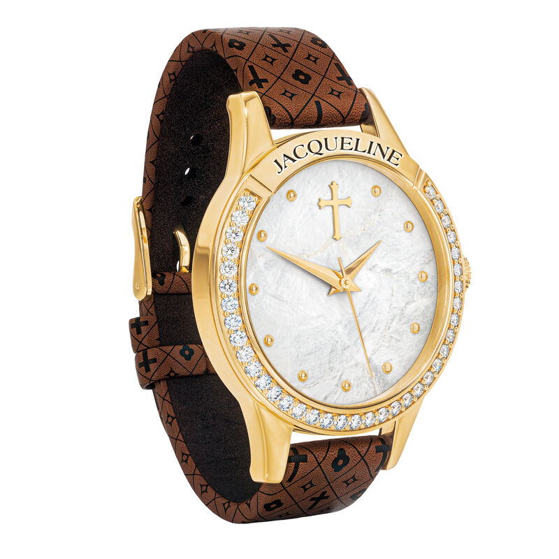 With God All Things are Possible Personalized Womens Watch 10175 0016 b angle