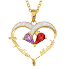 Joined in Love Birthstone Diamond Pendant 2917 0016 a main