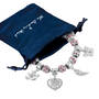 Messages of Love Remembrance Charm Bracelet 10527 0011 g gift pouch