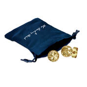 Diamond Cut 9kt Gold Stud Earrings 10620 0017 g gift pouch