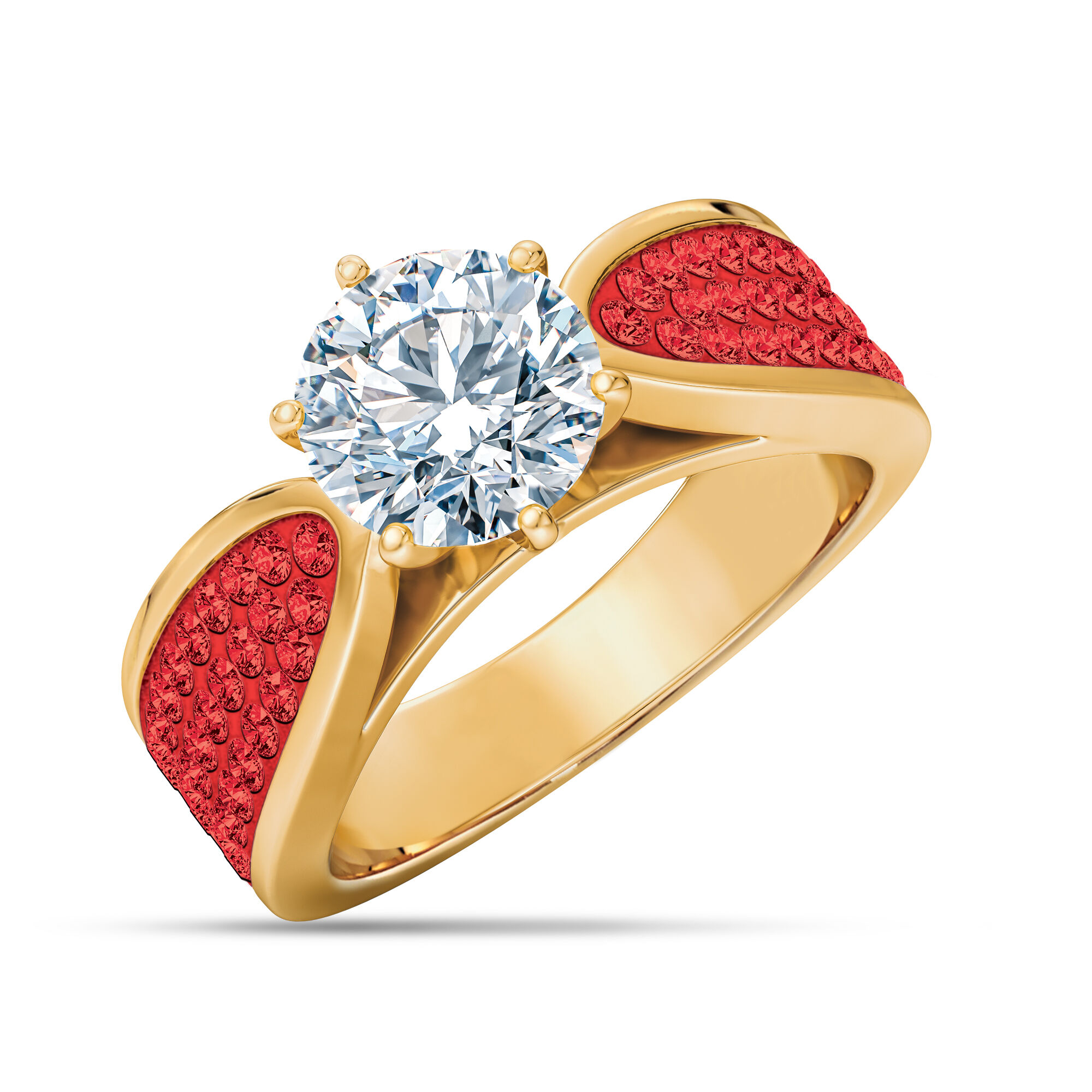 The Birthstone Fire Ring 2581 0011 g july