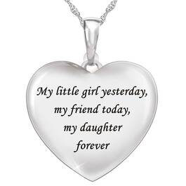 My Daughter Forever Personalized Diamond Pendant 5843 001 8 2