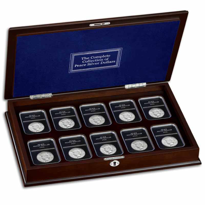The Complete Collection of US Peace Dollars 2937 002 0 1