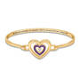 Daughter Birthstone and Diamond Bangle 1821 0021 a 2 february