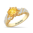 Personalized Beautiful Birthstone Ring 11065 0017 k november