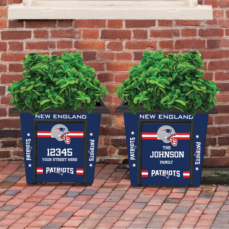 The NFL Personalized Planters 1929 0048 b patriots