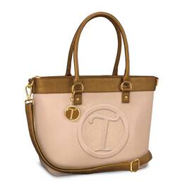 Signature Personalized Handbag   Cream 5829 001 6 14
