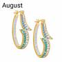 Holiday Hoops Crystal Earring Collection 6442 001 1 7