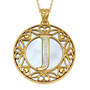 Personalized Diamond Initial Pendant, I Love You Personalized Diamond Initial Pendant 10761 0016 d initialJ