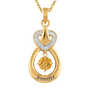Genuine Birthstone Drop Pendant 2273 001 4 11