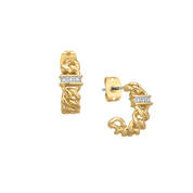 Diamond Monogram Necklace with FREE Matching Earrings 11652 0032 c earring