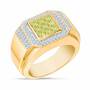 Birthstone Distinction Men's Ring, Birthstone Distinction Mens Ring 4993 001 9 8