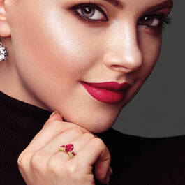Ruby Red Ravishing Personalized Ring 10103 0021 m model