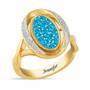 Birthstone  Diamond Flip Ring 2002 001 2 3