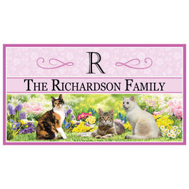 The Fabulous Felines Seasonal Welcome Mats 6199 0016 c spring