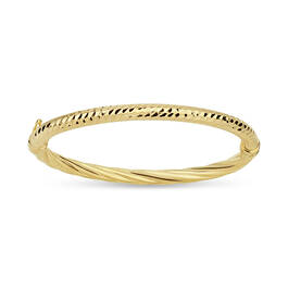 Diamond Cut Hinged Bangle 11142 0022 a main