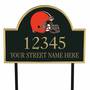 The NFL Personalized Address Plaque 5463 0355 f browns