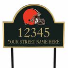 The NFL Personalized Address Plaque 5463 0355 f browns