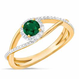 Birthstone  Diamond Ring 1099 001 8 5