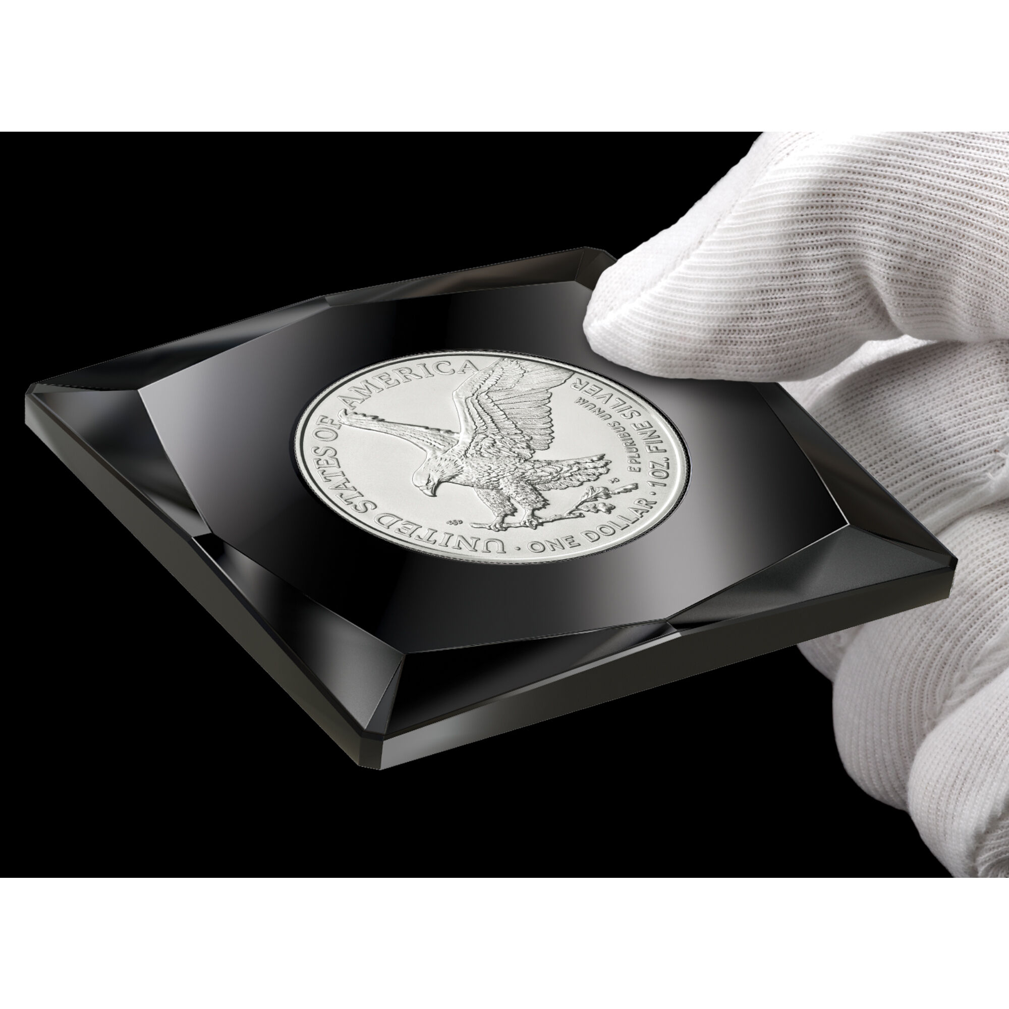 Silver Eagle 35th Anniversary Coin Set 10689 0015 c handshot