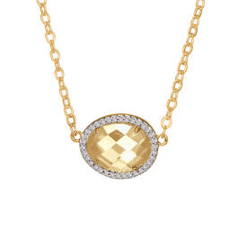 The Birthstone Statement Necklace 11614 0013 l november