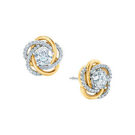 Perfectly Paired Love Knot Pendant with FREE Matching Earrings 4922 0098 c earing