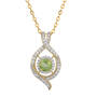 Sparkling Embrace Genuine Birthstone Pendant, Sparkling Embrace Genuine White Topaz Pendant 12302 0018 h august
