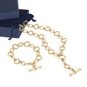 Links That Bind Necklace Bracelet 11477 0019 g giftbox