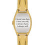 Birthstone I Love You Stretch Watch 10995 0022 m back