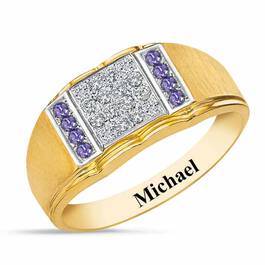 Birthstone Diamond Ring 5211 001 2 2