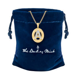 Diamond Initial Pendant 1250 0054 z1 gift pouch