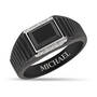 Personalized Black Ice Onyx Ring 11961 0012 a main