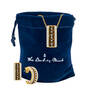 Mocha Desire Pendant & Earrings Set, Mocha Desire Pendant Earring Set 6730 0012 g gift pouch