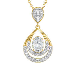 Birthstone Drop Pendant 6930 0044 d april