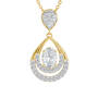 Birthstone Drop Necklace, Birthstone Drop Pendant 6930 0044 d april