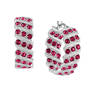 Birthstone Hoop Earrings 6003 0020 g july